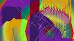 Second of 'reflets &mdash; msg &mdash; variations 2 b new 8'.