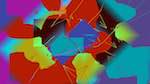 Third of 'reflets &mdash; msg &mdash; variations 2 b new 8'.