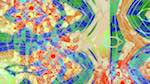 Fourth of 'reflets &mdash; msg &mdash; variations 2 b new 8'.