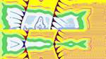 Second of 'reflets &mdash; msg &mdash; variations 1 boxed 2'.