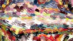 Second of 'reflets &mdash; paint synthesiser classic &mdash; 3.5 collection bristle 2'.