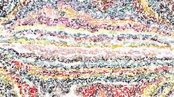 Fourth of 'reflets &mdash; paint synthesiser classic &mdash; speciality background texture examples 1'.