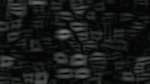 Fifth of 'reflets &mdash; msg &mdash; abstract black & white'.