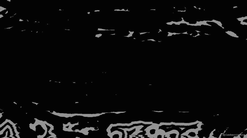 Image 'reflets &mdash; msg &mdash; variations 0 bw abstraction 2 2'.