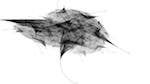 Fourth of 'reflets &mdash; msg &mdash; variations 0 bw attractor 1'.