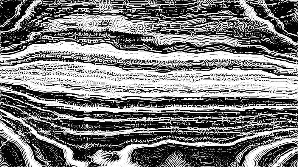 Image 'reflets &mdash; msg &mdash; processing effects 0 bw chamfer 1 2 2'.
