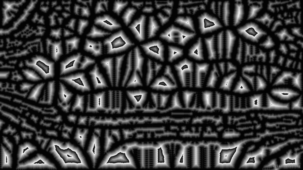 Image 'reflets &mdash; msg &mdash; processing effects 0 bw chamfer 1 3 6'.