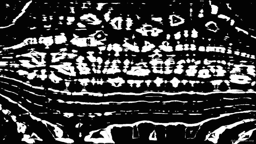 Image 'reflets &mdash; msg &mdash; processing effects 0 bw chamfer 1 3 7'.