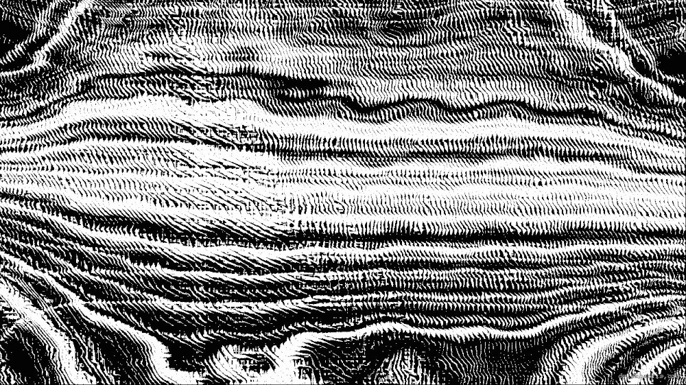 Image 'reflets &mdash; msg &mdash; processing effects 0 bw chamfer 1 3 4'.