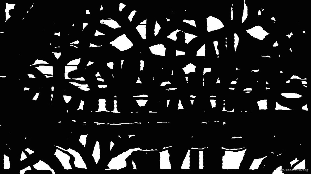 Image 'reflets &mdash; msg &mdash; processing effects 0 bw chamfer 1 4 3'.