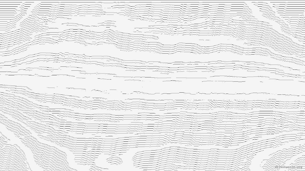 Image 'reflets &mdash; msg &mdash; processing effects 0 bw chamfer 1 4 5'.