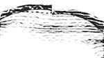 Seventh of 'reflets &mdash; msg &mdash; processing effects 1 bw form 1 1'.