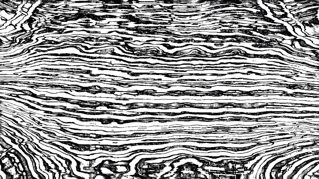 Image 'reflets &mdash; paint synthesiser classic &mdash; 3.5 collection BW hatching 1 3'.