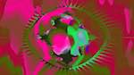 Fifth of 'reflets &mdash; msg &mdash; variations 0 complex attractors 4'.
