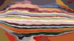 Sixth of 'reflets &mdash; paint action sequence &mdash; cartoon 2'.