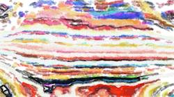 Third of 'reflets &mdash; paint synthesiser classic &mdash; users chuck&rsquo;s beta test 4'.