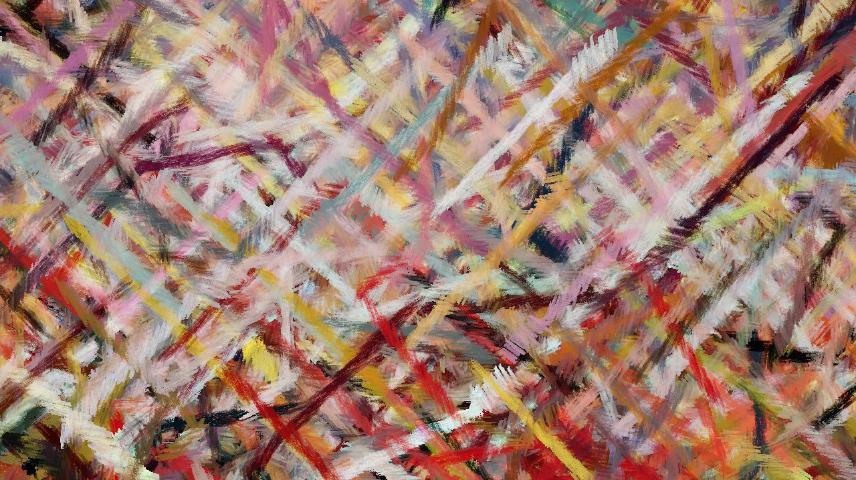 Image 'reflets &mdash; paint synthesiser classic &mdash; cd hand drawn media dry media crayon 1 2'.