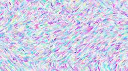 Fifth of 'reflets &mdash; paint synthesiser classic &mdash; cd hand drawn media dry media crayon 1'.