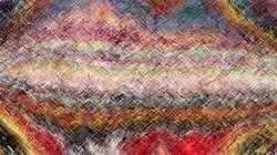 Seventh of 'reflets &mdash; paint synthesiser classic &mdash; cd hand drawn media dry media crayon 1'.
