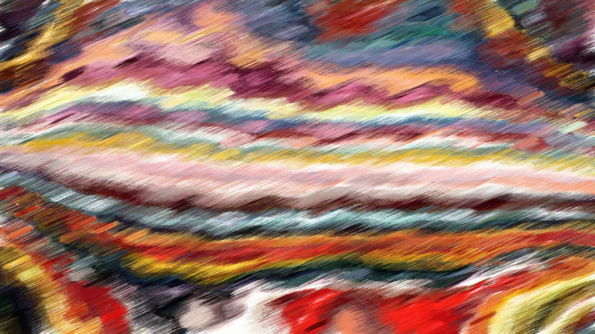 Image 'reflets &mdash; paint synthesiser classic &mdash; cd hand drawn media graphic media ink 2 5'.