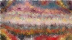 Second of 'reflets &mdash; paint synthesiser classic &mdash; cd hand drawn media textured media textured 1'.