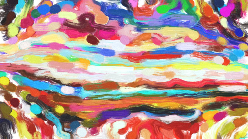 Image 'reflets &mdash; paint synthesiser classic &mdash; cd hand drawn media wet media oil 1 2'.