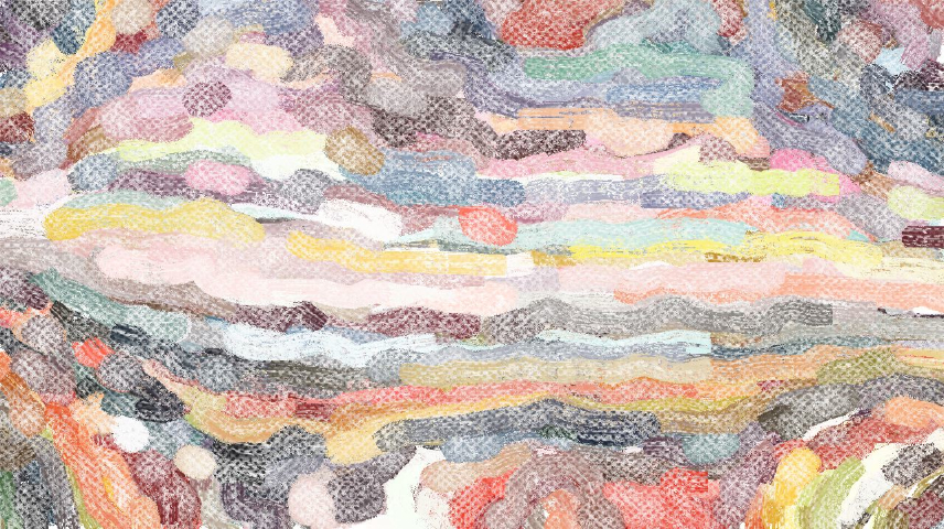 Image 'reflets &mdash; paint synthesiser classic &mdash; cd hand drawn media wet media oil 5 1'.