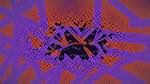 Second of 'reflets &mdash; msg &mdash; abstract centre focused 1'.