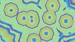 Third of 'reflets &mdash; msg &mdash; abstract chamfer chamfer abstraction 2'.