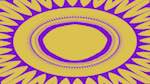 Seventh of 'reflets &mdash; msg &mdash; abstract circular 0 1'.