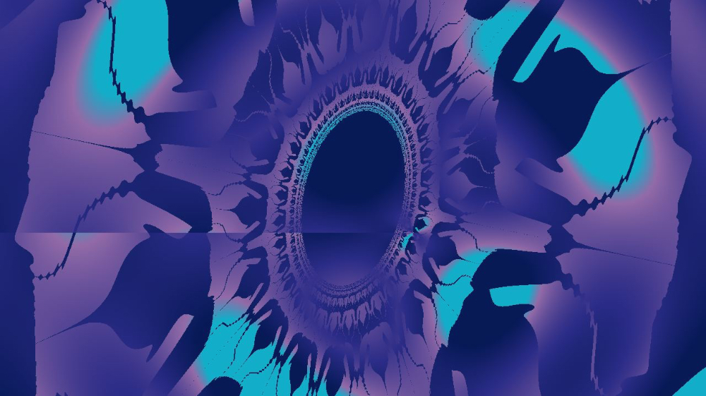 Image 'reflets &mdash; msg &mdash; abstract circular 1 2 6'.