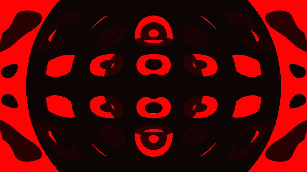Image 'reflets &mdash; msg &mdash; abstract circular 1 3 2'.