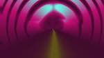 Fifth of 'reflets &mdash; msg &mdash; abstract circular 1 3'.