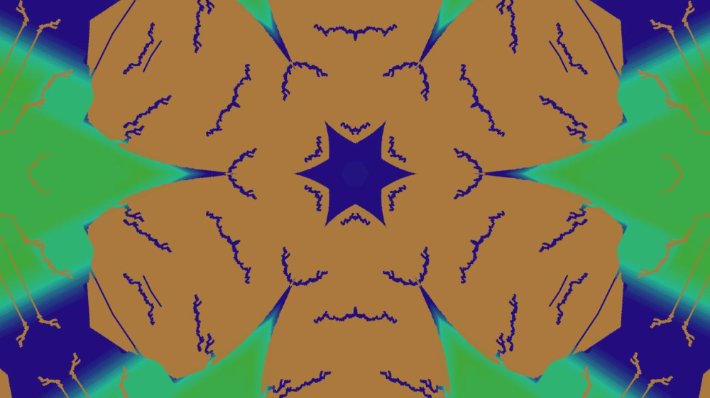Image 'reflets &mdash; msg &mdash; abstract circular 1 6 3'.