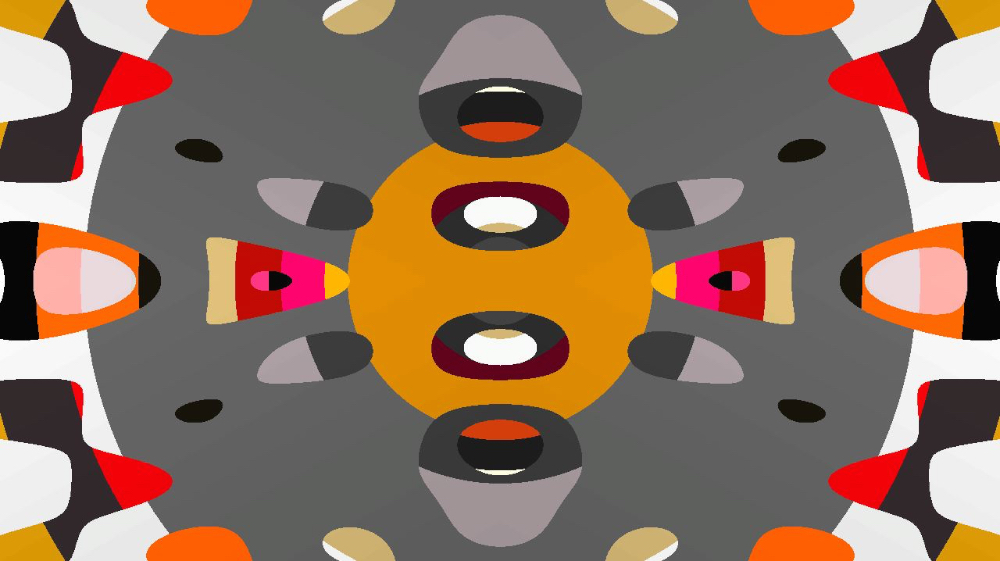 Image 'reflets &mdash; msg &mdash; abstract circular 1 6 6'.