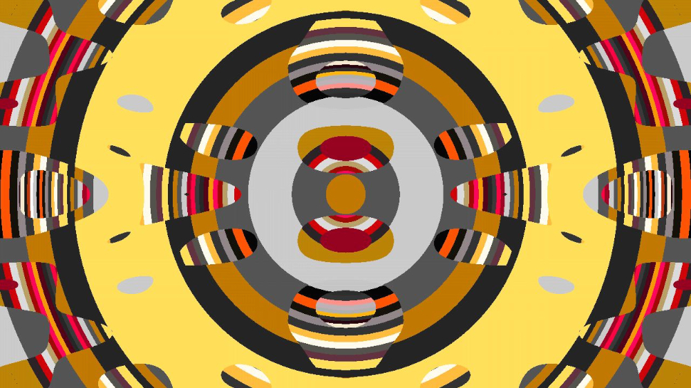 Image 'reflets &mdash; msg &mdash; abstract circular 1 6 7'.