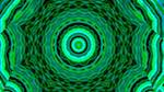 Fourth of 'reflets &mdash; msg &mdash; abstract circular 1 7'.