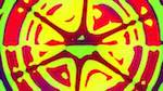 Fourth of 'reflets &mdash; msg &mdash; abstract circular 0 1'.