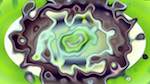 Second of 'reflets &mdash; msg &mdash; variations 1 circular 1'.