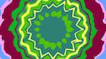 Fifth of 'reflets &mdash; msg &mdash; variations 1 cirsym 1'.
