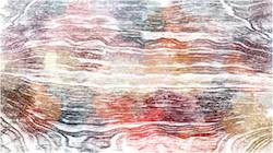 Seventh of 'reflets &mdash; paint synthesiser classic &mdash; users creative mac charcoal rubbing 1'.