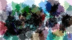 Third of 'reflets &mdash; paint synthesiser classic &mdash; users creative mac charcoal rubbing 2'.