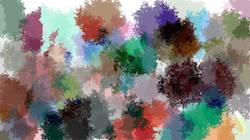 Fourth of 'reflets &mdash; paint synthesiser classic &mdash; users creative mac charcoal rubbing 2'.