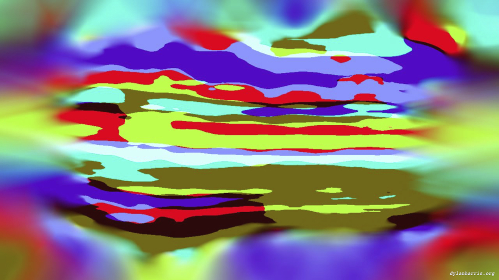 Image 'reflets &mdash; msg &mdash; processing effects 0 colour fields 1'.