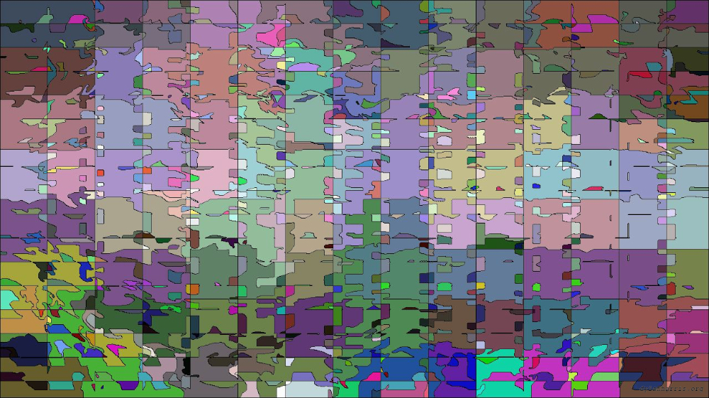 Image 'reflets &mdash; paint action sequence &mdash; cool stuff 6'.