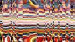 Fifth of 'reflets &mdash; paint action sequence &mdash; canvas processors'.