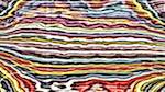 Fifth of 'reflets &mdash; paint action sequence &mdash; cartoon styles 2'.