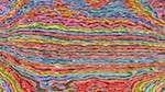 Seventh of 'reflets &mdash; paint action sequence &mdash; cartoon styles 2'.