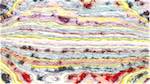 Fifth of 'reflets &mdash; paint action sequence &mdash; colour sketch ideas'.