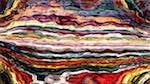 Seventh of 'reflets &mdash; paint action sequence &mdash; colour sketch ideas'.